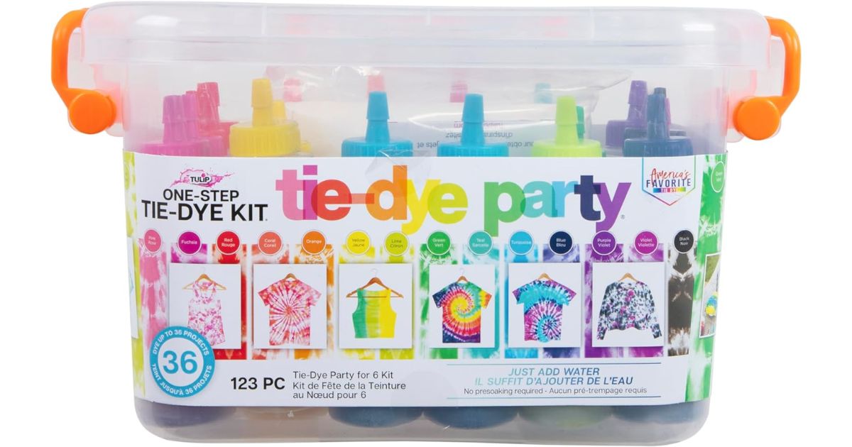 Tulip OneStep TieDye Party Kit Only 9.99 (Reg. 25) The Freebie