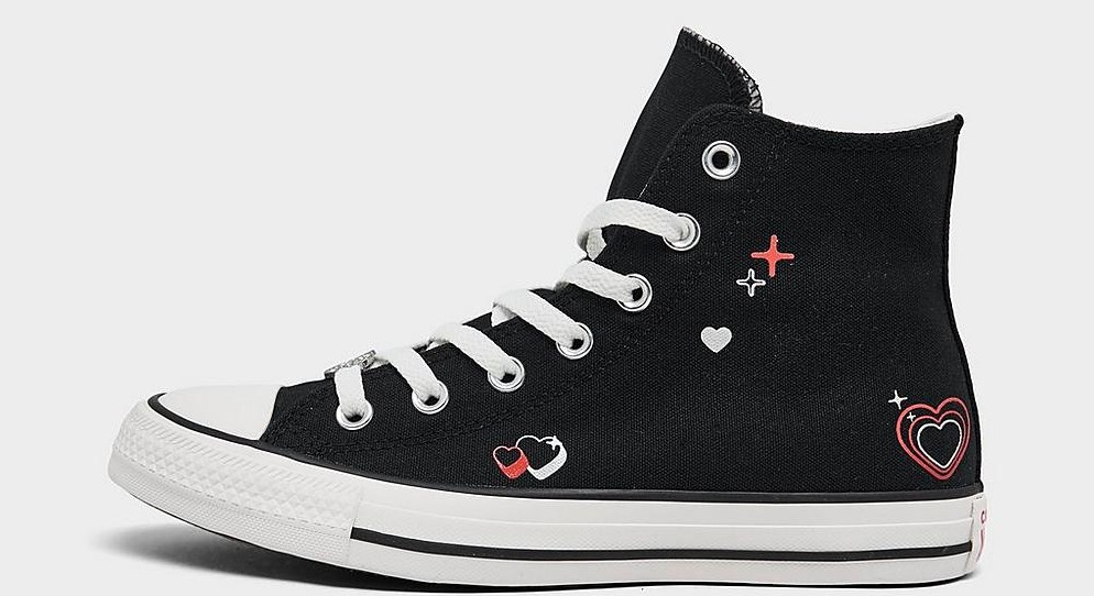 black Converse shoe