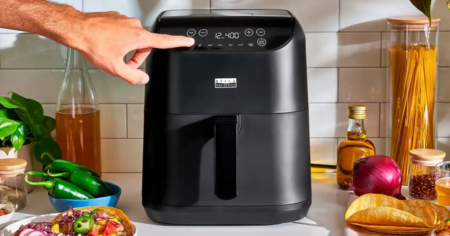 bella pro 6 qt touchscreen air fryer
