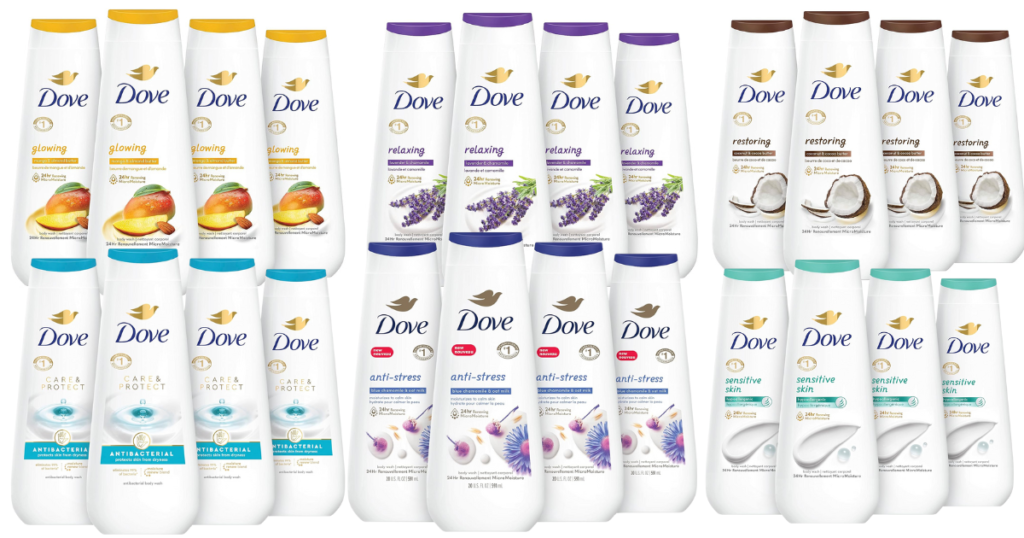 dove body wash