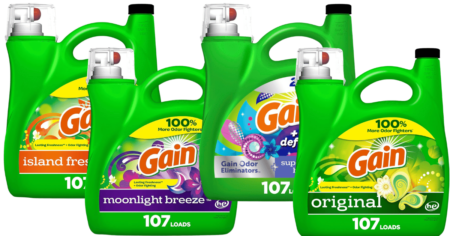gain giant detergents