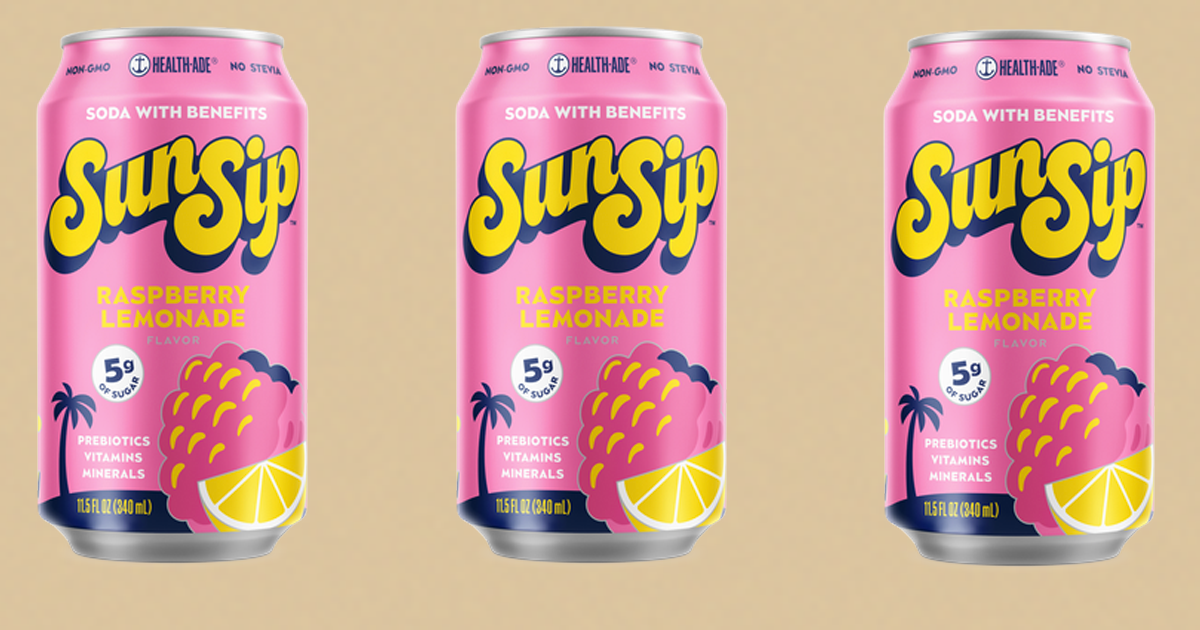 FREE SunSip Soda by Health-Ade! (In-Store Offer) - The Freebie Guy® ️️️