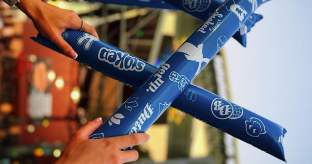 Free Pair of Thundersticks with any Drink Purchase at Dutch Bros After