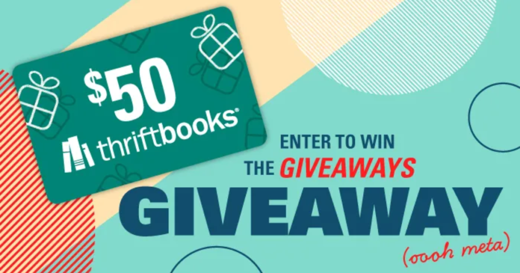 $50 Thrifty Books Gift Card Giveaway