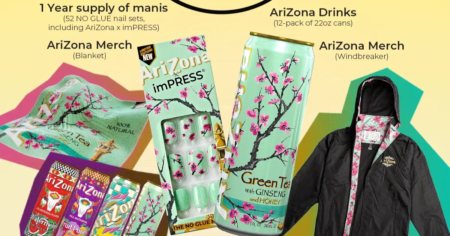 AriZona x imPRESS Refresh Your Look Sweepstakes