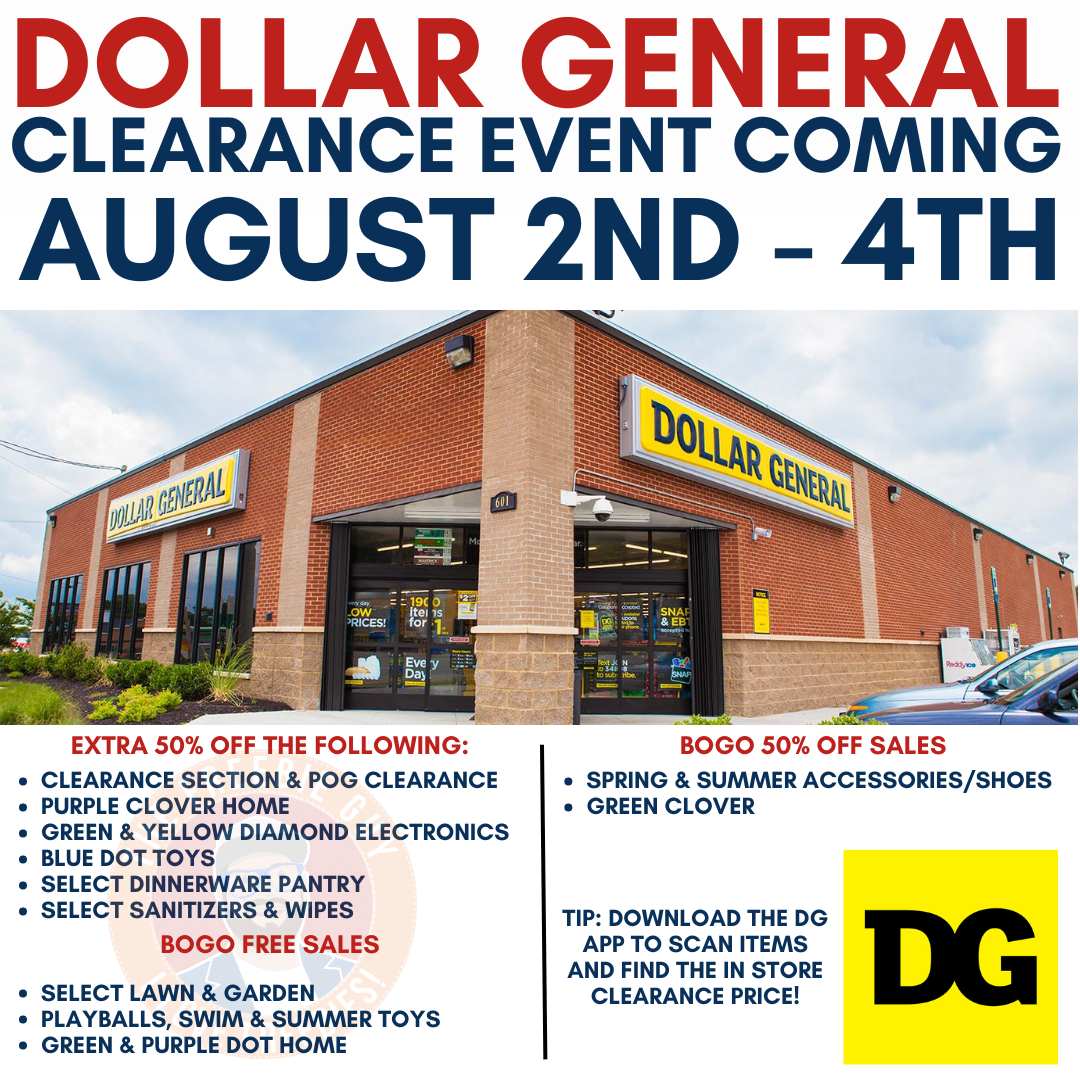 DG Seasonal Core Clearance Event