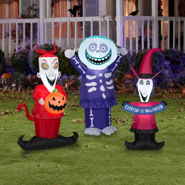 Disney Halloween Lock Shock and Barrel Inflatable