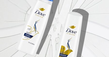 Dove shampoo and conditioner