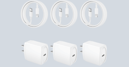 Lightning Cable and Charger Bundle