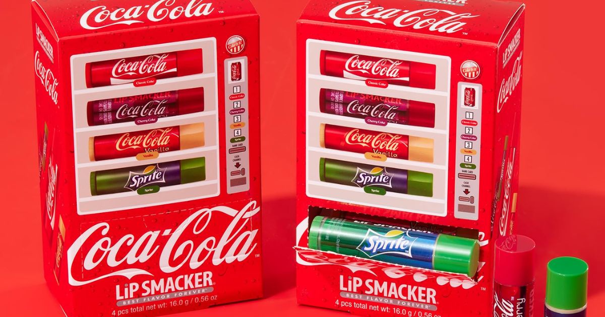 Coca Cola Lip Balm Vending Machine Only 4 Shipped on Amazon The