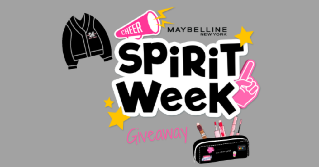 Maybelline Spirit Week Sweepstakes