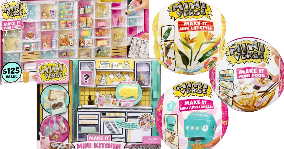 make it mini kitchen and spheres