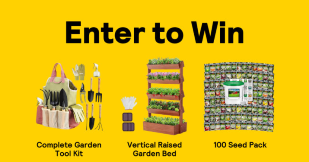 Nature's Life Big Garden Giveaway - The Freebie Guy®