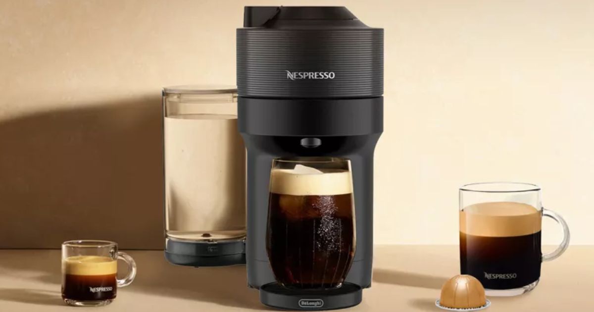 Nespresso Vertuo Pop+ Coffee Maker and Espresso Machine Only $73 ...