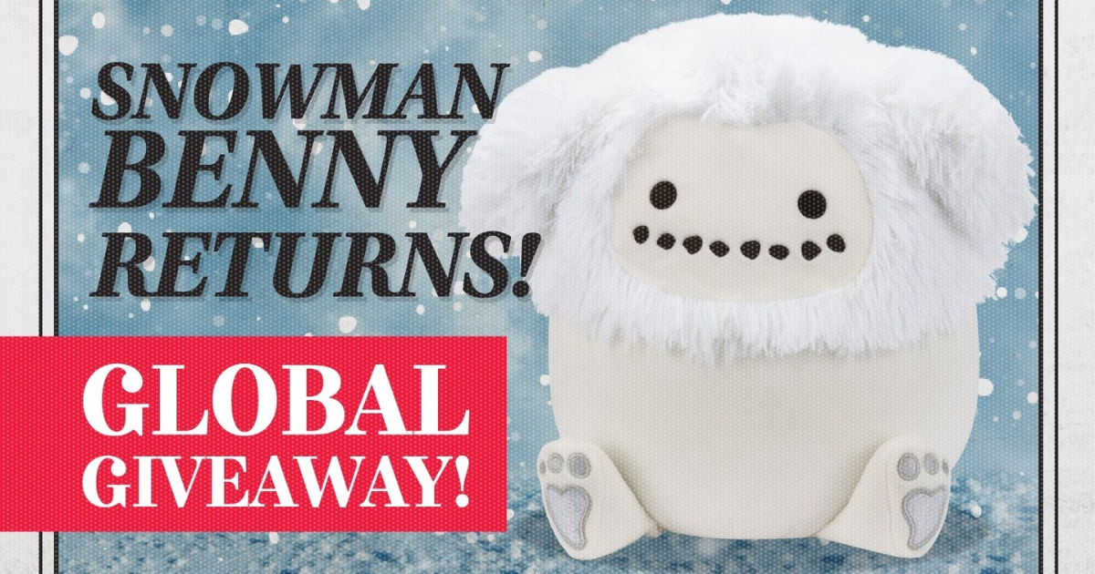 Squishmallows Snowman Benny Giveaway Squishmallows Snowman Benny Giveaway