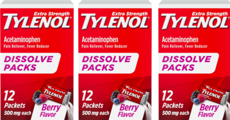 Tylenol Dissolve Packs