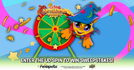 Upper Deck Neopets Battledome TCG Spin to Win Instant Win Game Sweepstakes