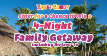 Zolli Candy “All Inclusive Family Getaway to Melia Caribe Beach Resort” Sweepstakes