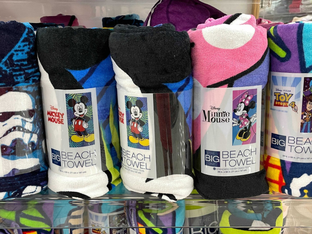 big one disney beach towels
