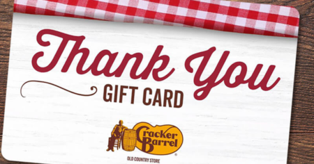 cracker barrel gift card