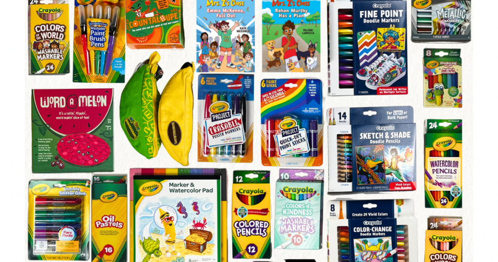 crayola prize pack