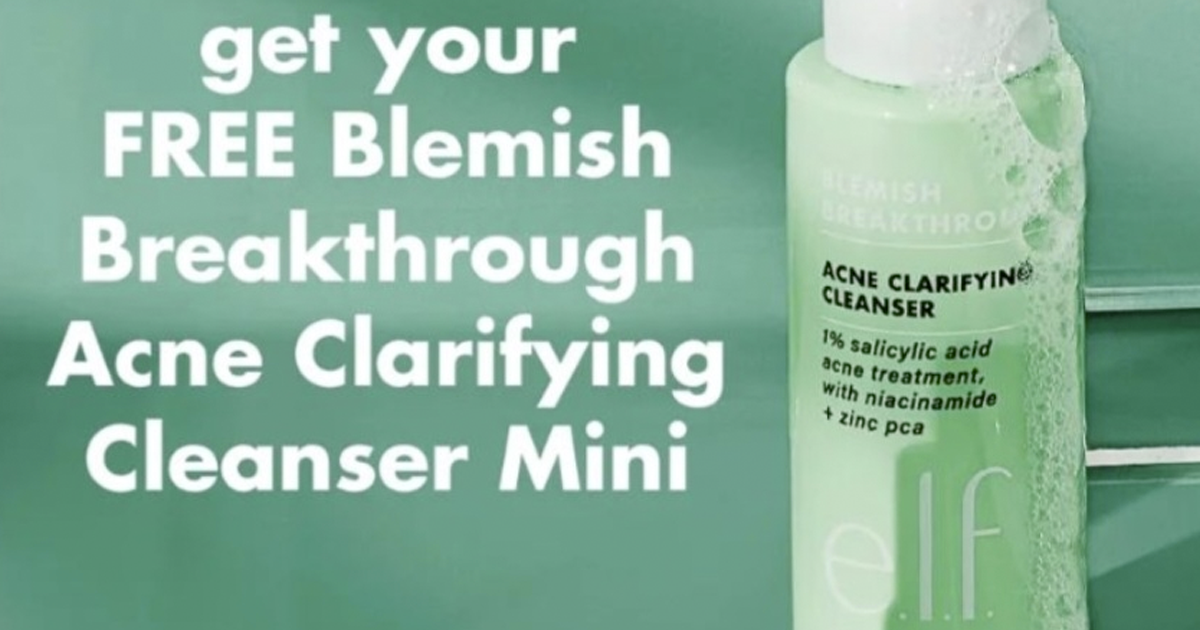 elf acne cleanert elf acne cleanert