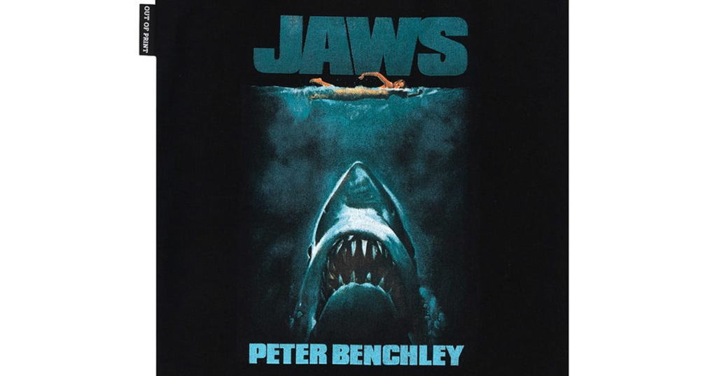 jaws tote bag