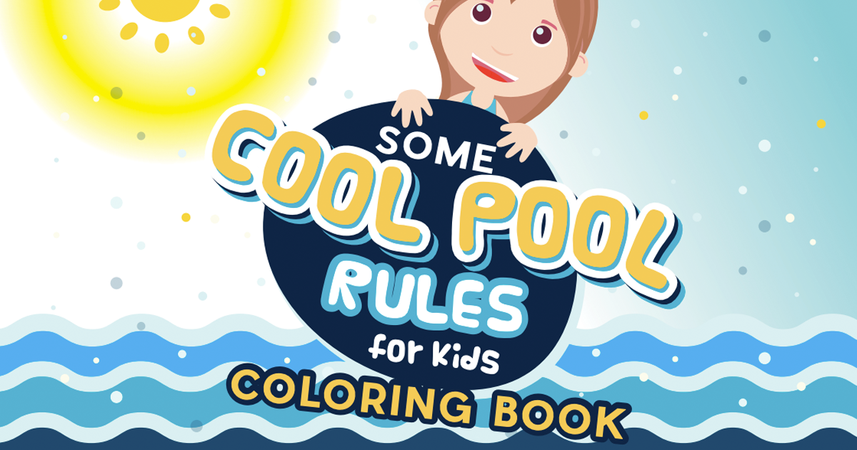 pool rules coloring book