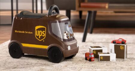 radio flyer ups ride on toy