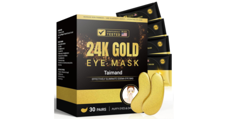 24K Gold Eye Masks