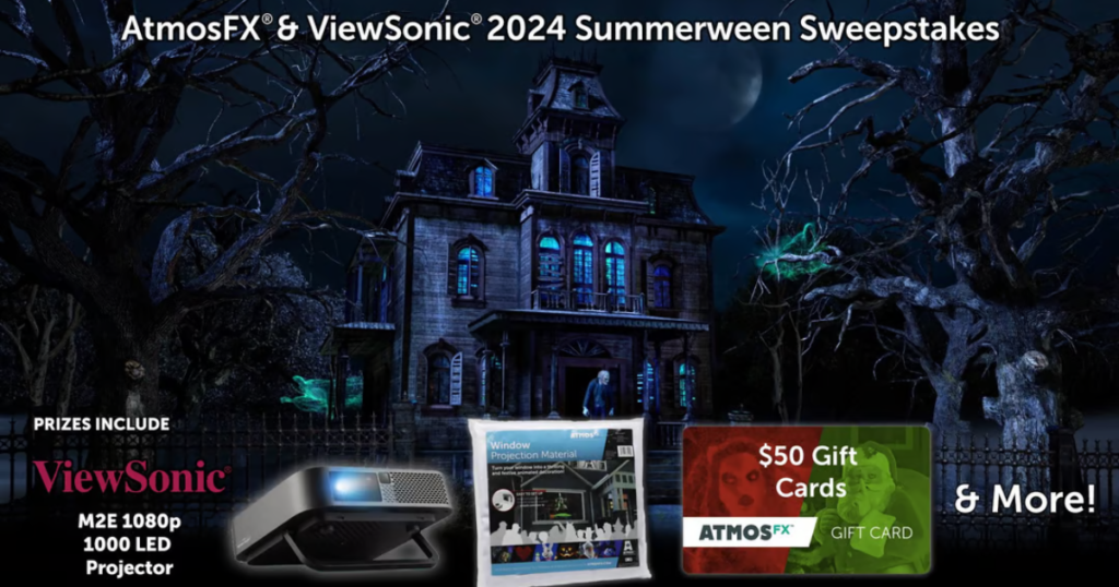AtmosFX ViewSonic 2024 Summerween Sweepstakes