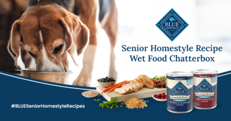 Blue Buffalo Senior Homestyle Recipe Wet Food Chatterbox