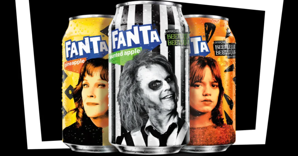 Fanta and Beetlejuice Beetlejuice Movie Tickets Instant Win Game