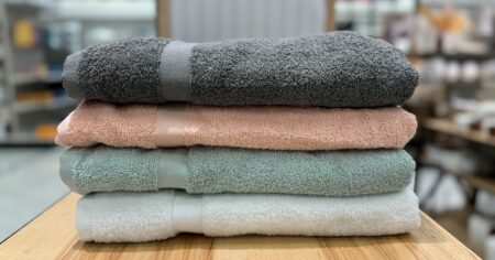 Stack of Target towels