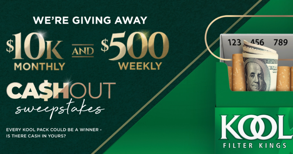 Kool Cash Out Sweepstakes