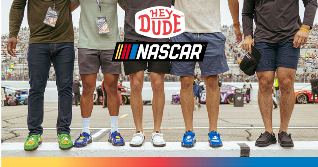 NASCAR Fan Rewards HEYDUDE shoes Sweepstakes