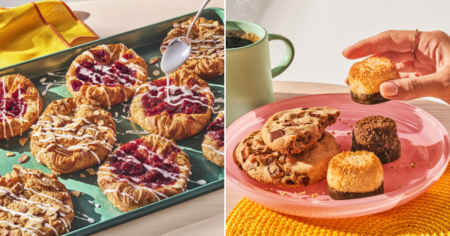 New at Panera Fresh Baked Goods Croissant Sandwiches Available Now!