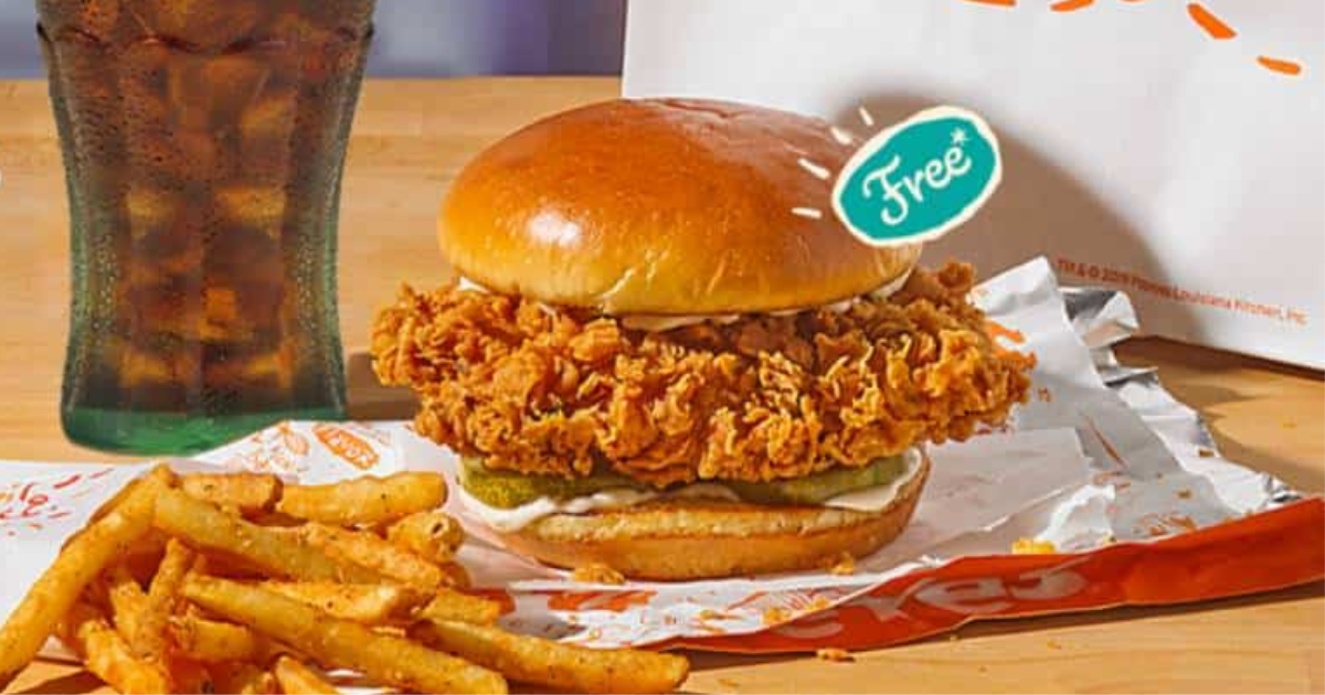 Popeyes Free Chicken Sandwich Every Sunday The Freebie Guy® ️️️