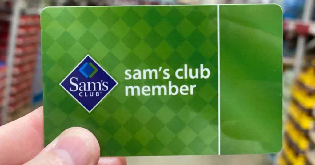 SAM S CLUB MEMBERSHIP CARD