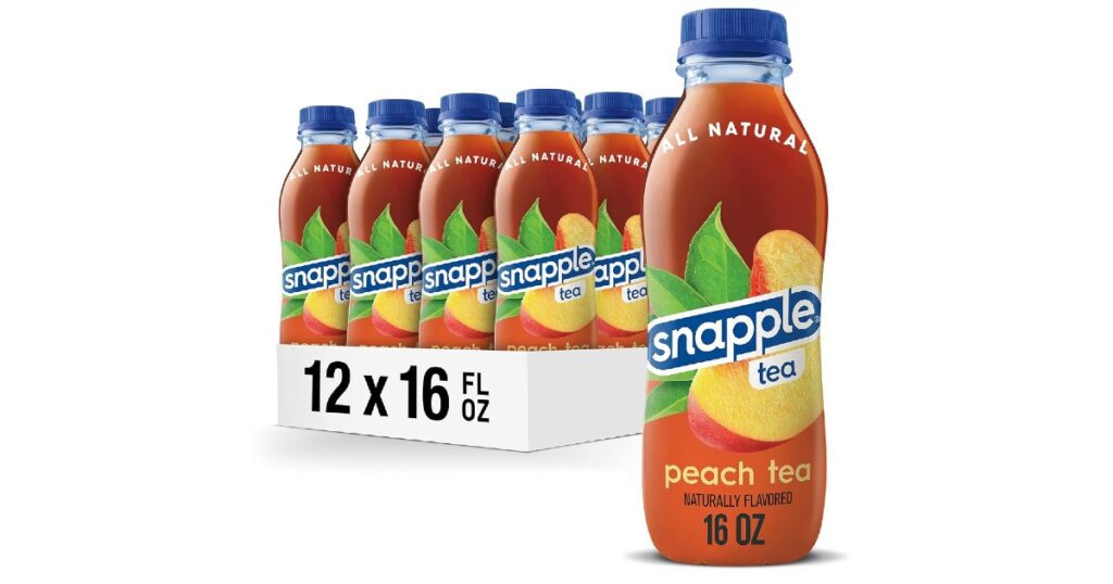 SNAPPLE PEACH TEA SNAPPLE PEACH TEA