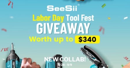 SeeSii Labor Day Tool Fest Giveaway