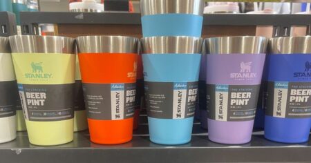 row of Stanley pints