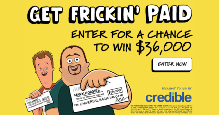 Universal Basic Guys UBI for a Year Sweepstakes