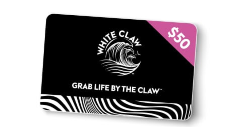 White Claw Grab Life By The Claw e Gift Card Giveaway