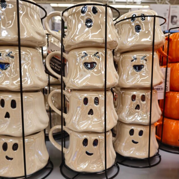 halloween ghost mugs
