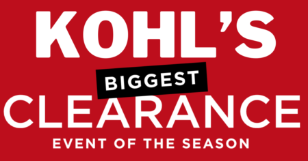 kohls biggest clearance event
