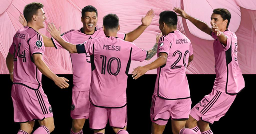 messi in pink