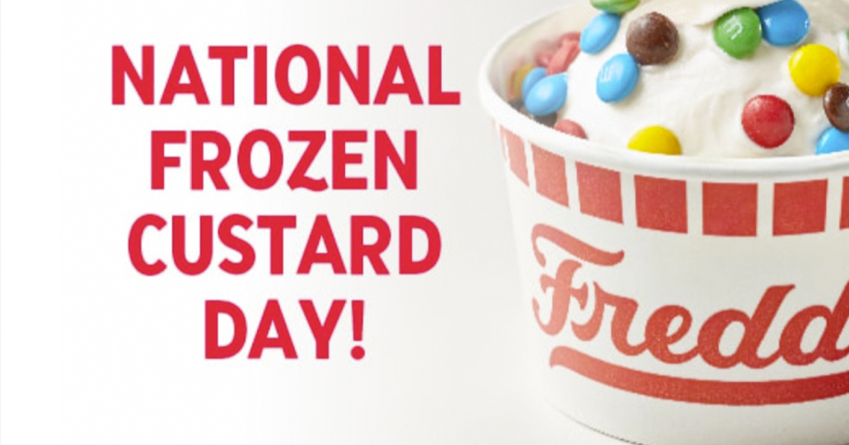 national custard day