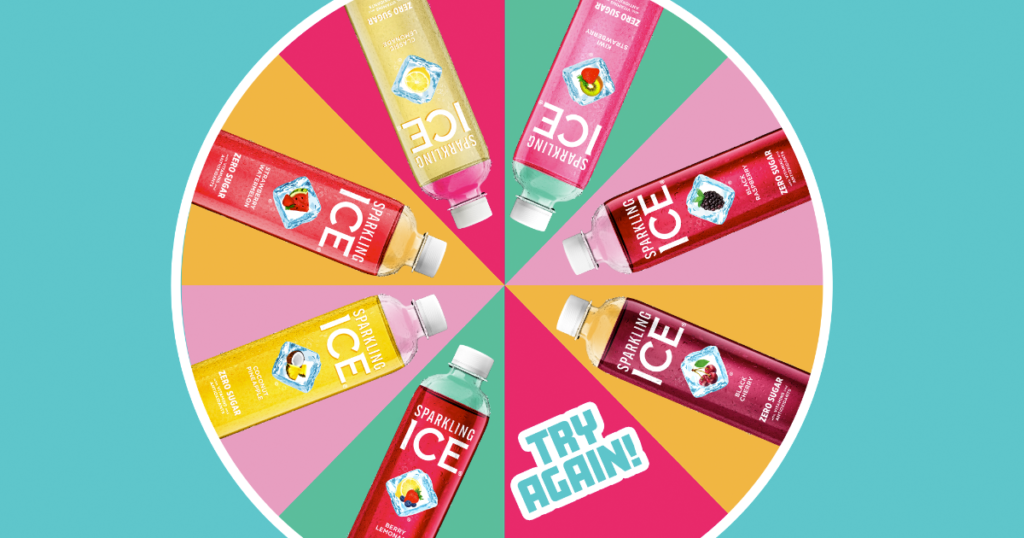 sparkling ice spin to win