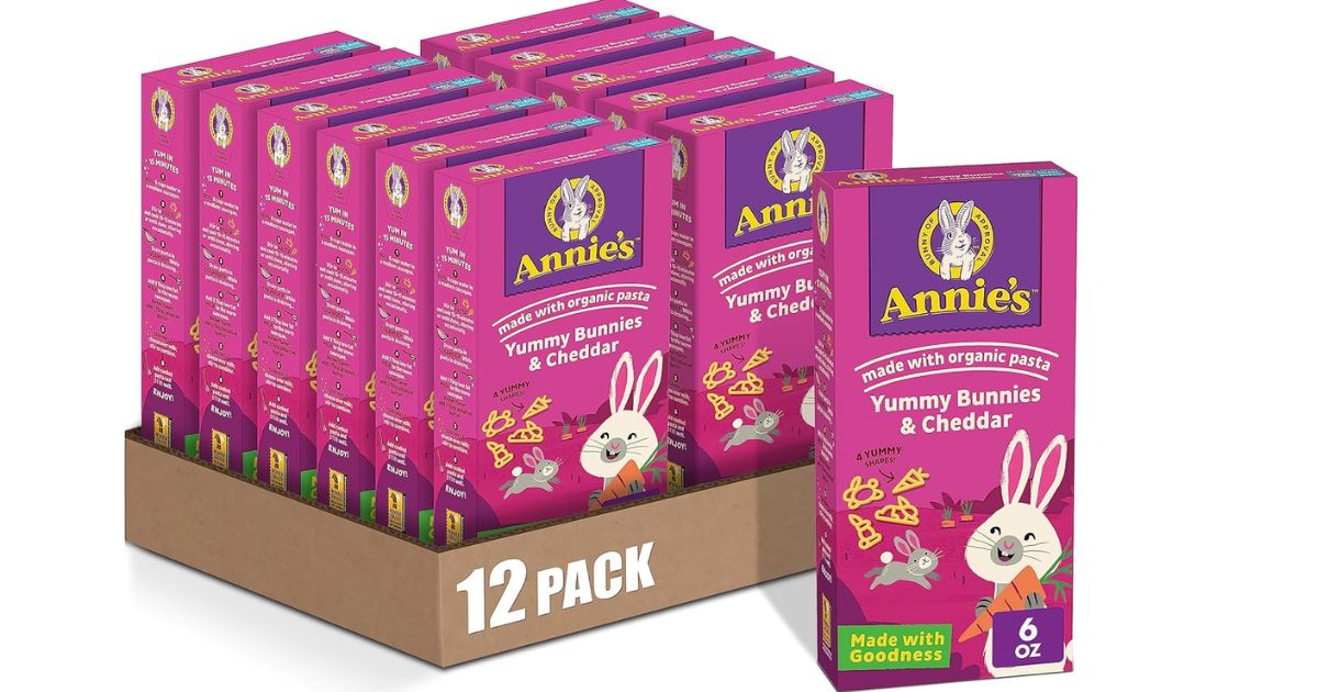 Annie's Macaroni & Cheese 12Pack Only 10.62 Shipped on Amazon The